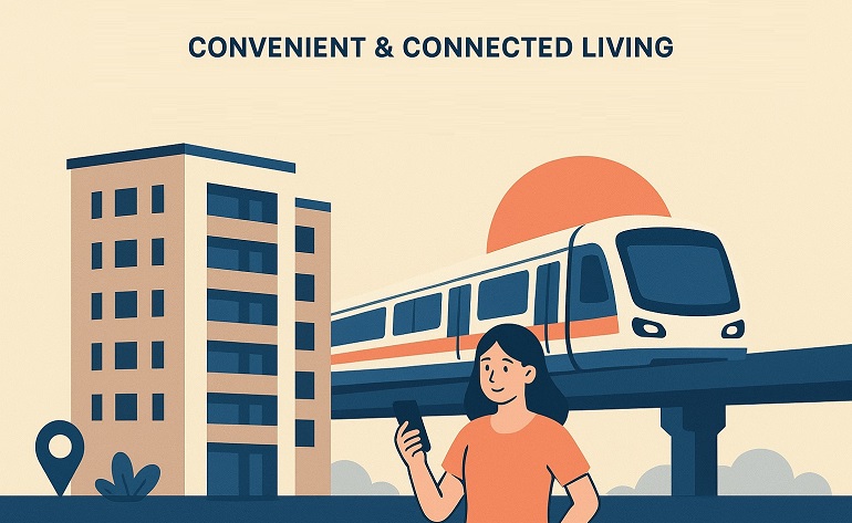 3BHK Flats Near Metro Stations in Ghaziabad